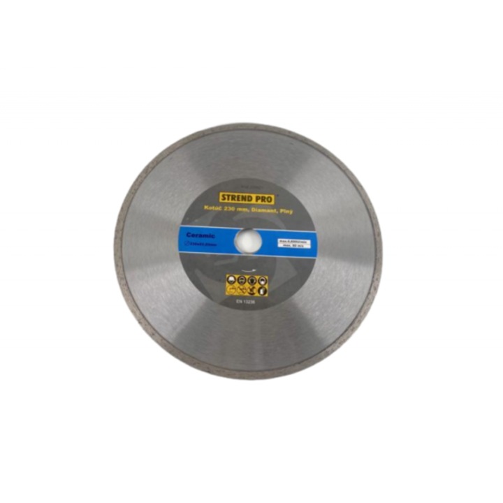 Непрекъснат диамантен диск, Strend Pro, 230x22.23mm
