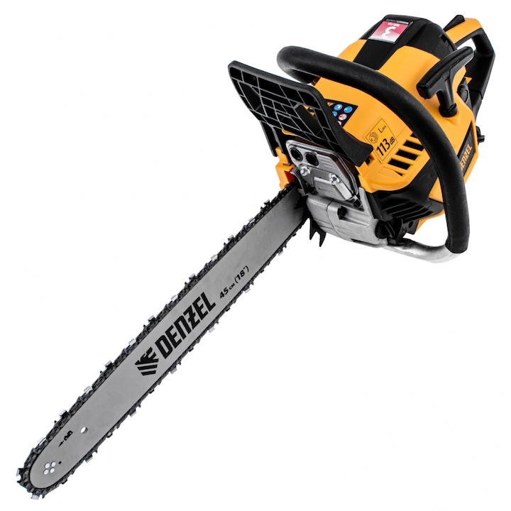 Ferastrau, lant pe benzina DS-5218,52 cm3,1,9 kW, anvelopa 18", pas 0,325", Denzel