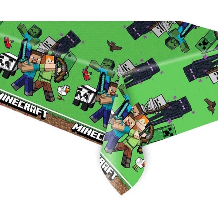 Fata de masa din plastic Minecraft 120x180cm