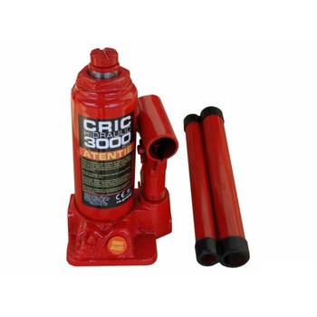 Cric hidraulic 3 tone tip butelie, Fastr Cric hidraulic 3 tone tip butelie, Fastr