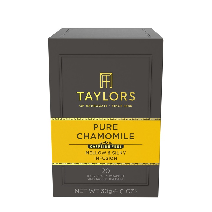 Ceai musetel, Taylors of Harrogate, 20 plicuri, 30 g