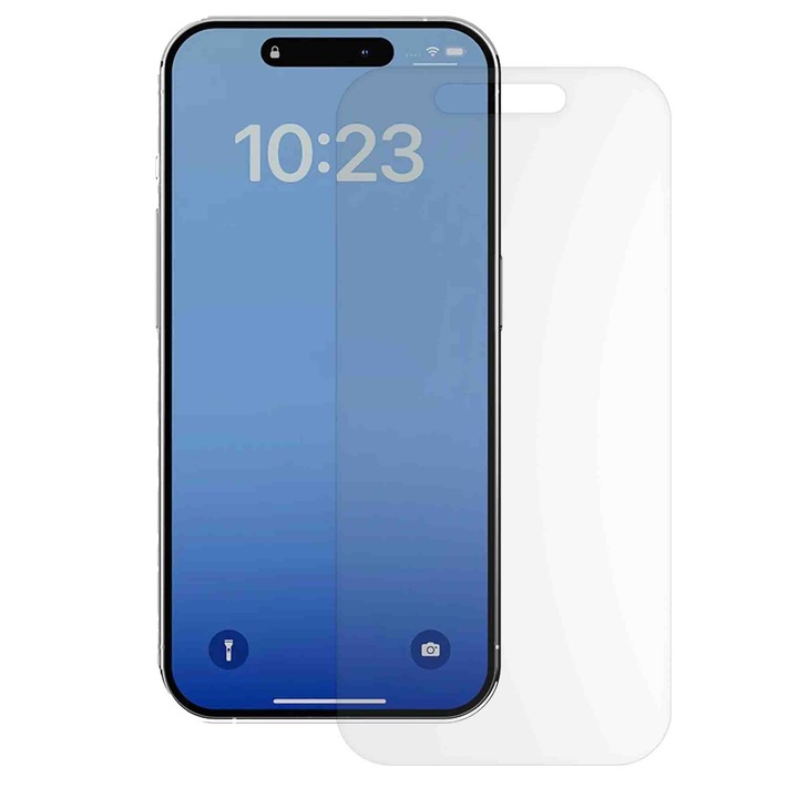 SILKASE matt fólia Apple iPhone 15 Pro Max-hoz, képernyővédő, szilikon