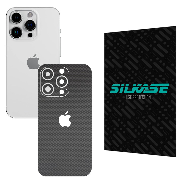 Скин фолио SILKASE за Apple iPhone 15 Pro Max, матрица, защита на гръб на телефон