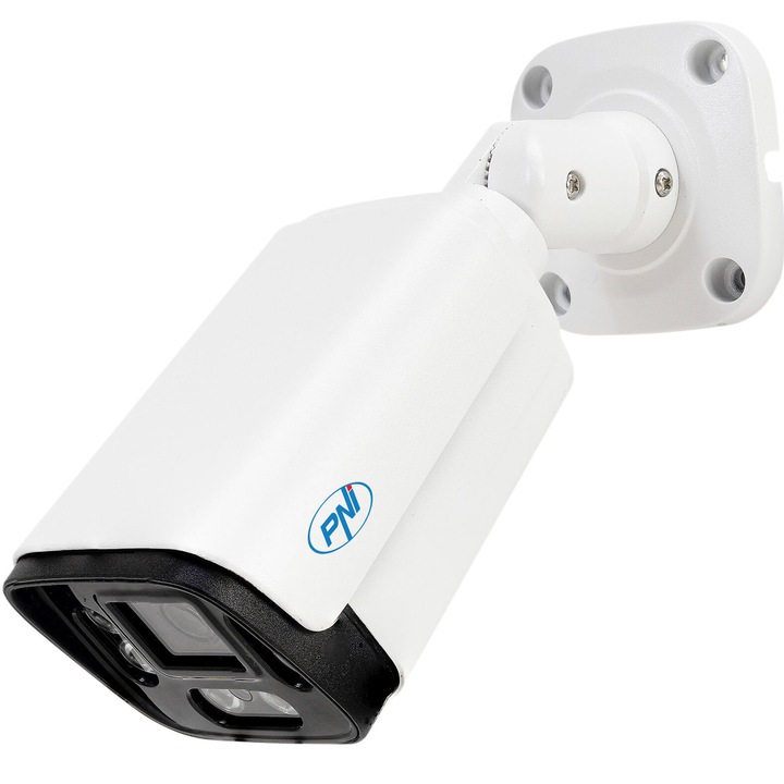 PNI IP125 térfigyelő kamera, IP, 5MP, H.265, ONVIF, kültéri és beltéri IP66, emberérzékelés, mozgásérzékelés