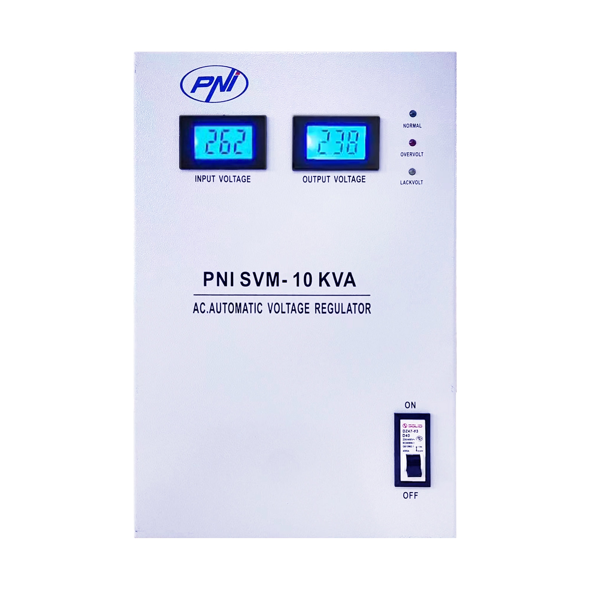 Stabilizator de tensiune monofazat PNI SVM-10K cu servomotor
