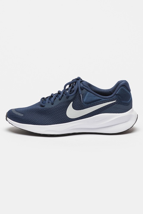 Nike, Pantofi pentru alergare Revolution 7, Albastru ultramarin/Argintiu