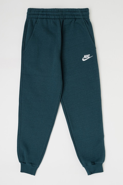 Nike, Pantaloni de trening cu buzunare oblice Sportswear Club, Verde englez