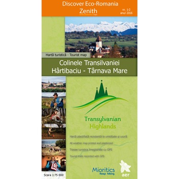 Harta Colinele Transilvaniei, Hartibaciu - Tarnava mare Harta Colinele Transilvaniei, Hartibaciu - Tarnava mare