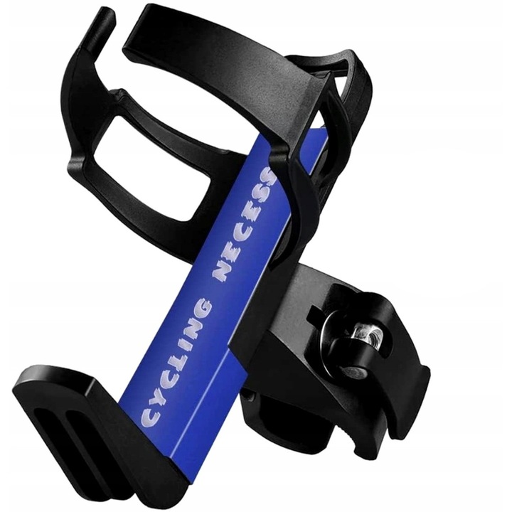 Поставка за бутилка вода, Edibazzar, PVC, черна