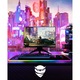 Mouse Pad Gaming cu iluminare led, Renew Force, Dimensiune 800 x 300 x 3 mm, Model leu