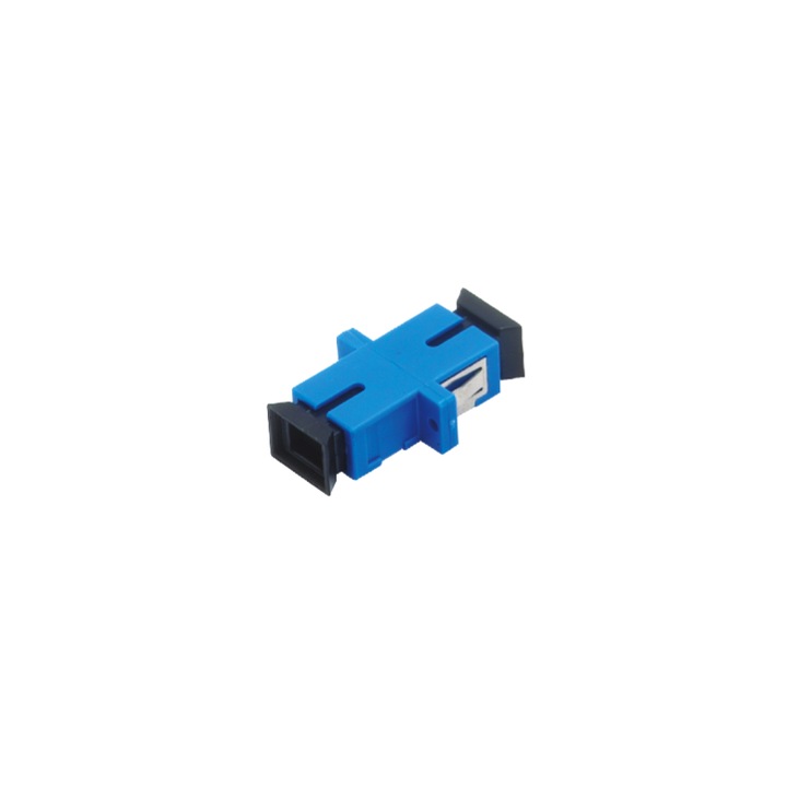 Adaptor fibra optica monomod OS2 SC, Alantec, Albastru