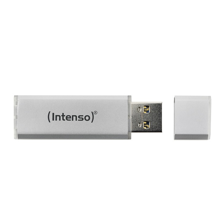 USB памет Intenso Ultra Line, Сребрист, 64GB