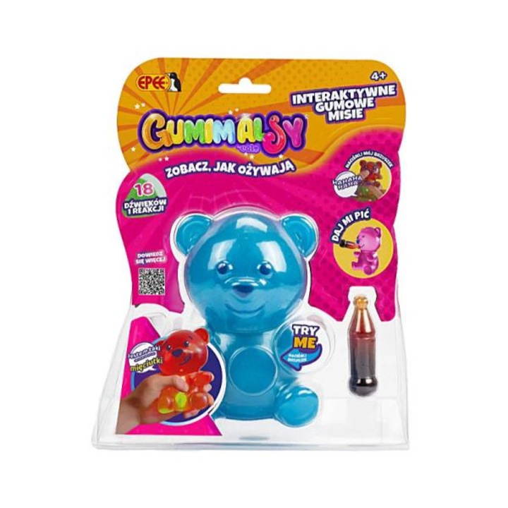 Интерактивна играчка EPEE Gumimalsy, Гумена, Синя