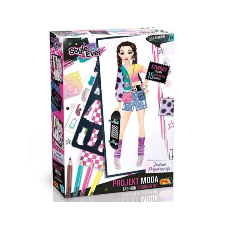 Set creativ de colorat pentru fetite, 17.5 x 23.5 x 4cm, Multicolor