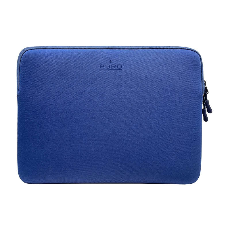 Husa compatibila cu MacBook Pro, PURO, Neopren, 14", Albastru