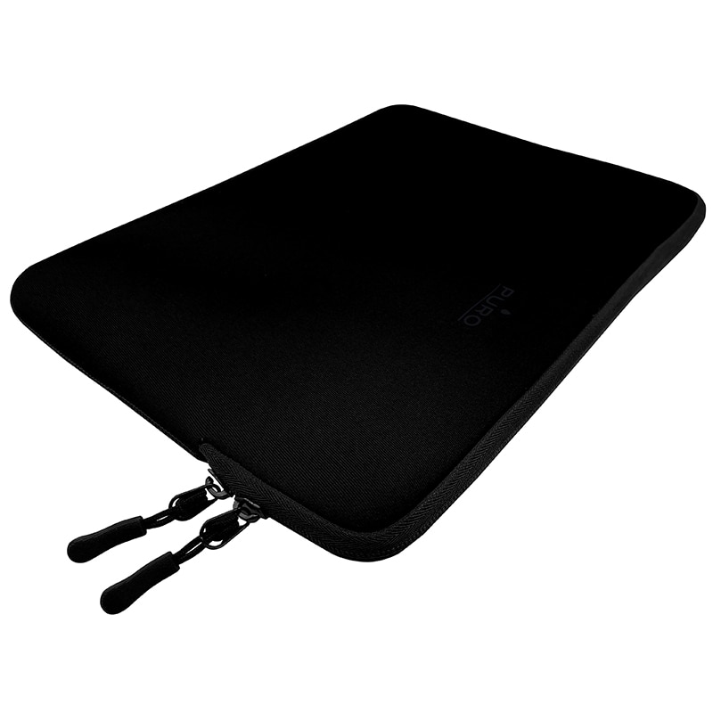 Husa laptop, Puro, Neopren, Argintiu