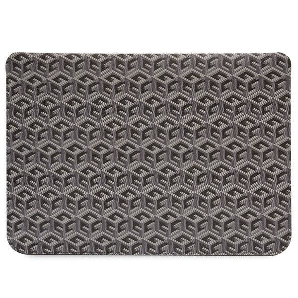 Husa laptop, Guess, Piele ecologica,16inch, Negru