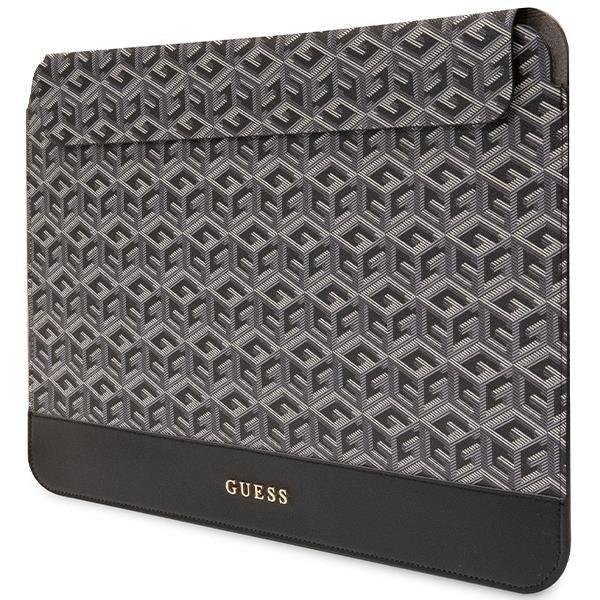 Husa Guess GCube Stripes compatibila cu laptop 14 inch Black