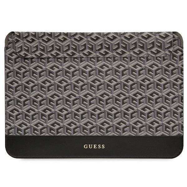 Husa Guess GCube Stripes compatibila cu laptop 14 inch Black