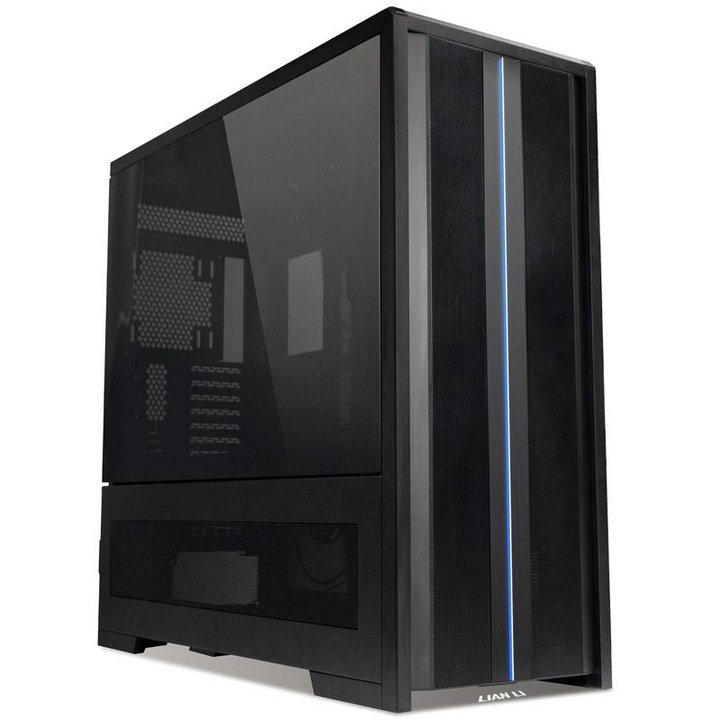 Компютърна кутия Lian Li V3000 PLUS Full-Tower, Tempered Glass, Чернa GELI-917