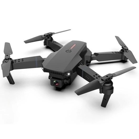 Drona pentru copii si incepatori FLYAway, Camera HD Duala 1080P, Rezerve, Telecomanda pliabila Quadcopter, Rulare 360°, WiFi FPV, Negru