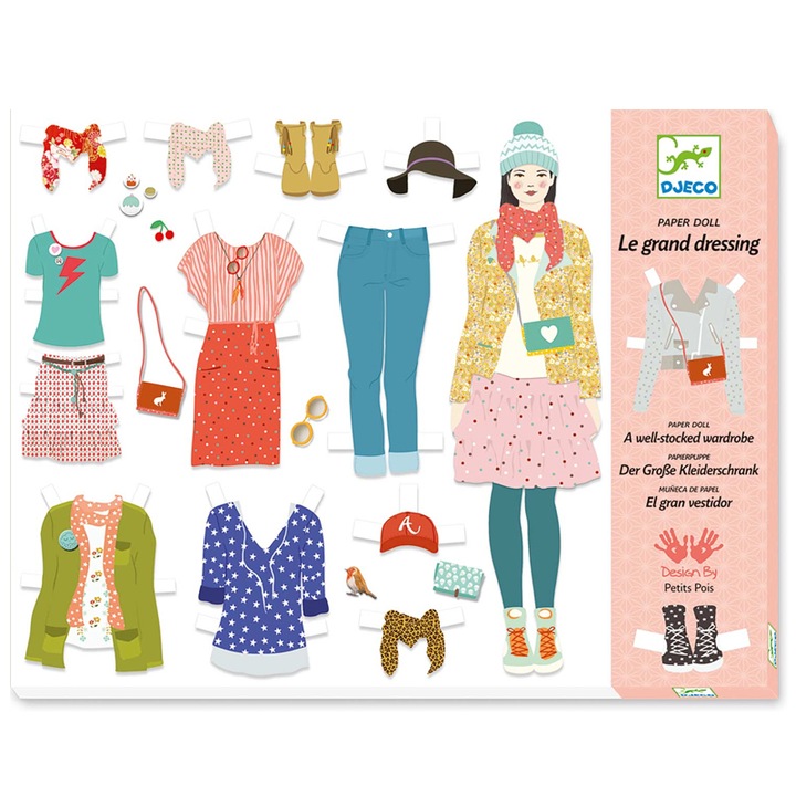 Joc indemanare - Dressing modern - Set creatie vestimentara