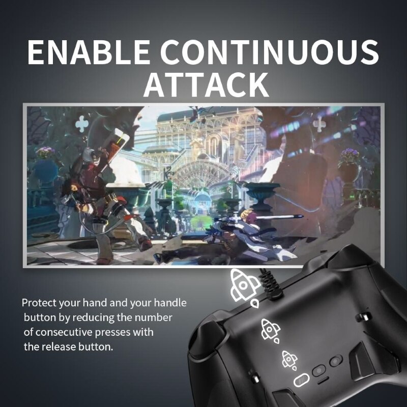 Кабелен контролер, за Xbox One/Xbox Series X, черен - eMAG.bg