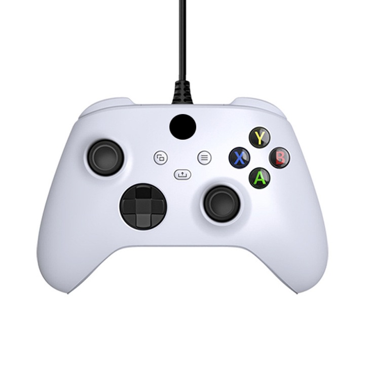 Кабелен контролер, за Xbox One/Xbox Series X, бял - eMAG.bg