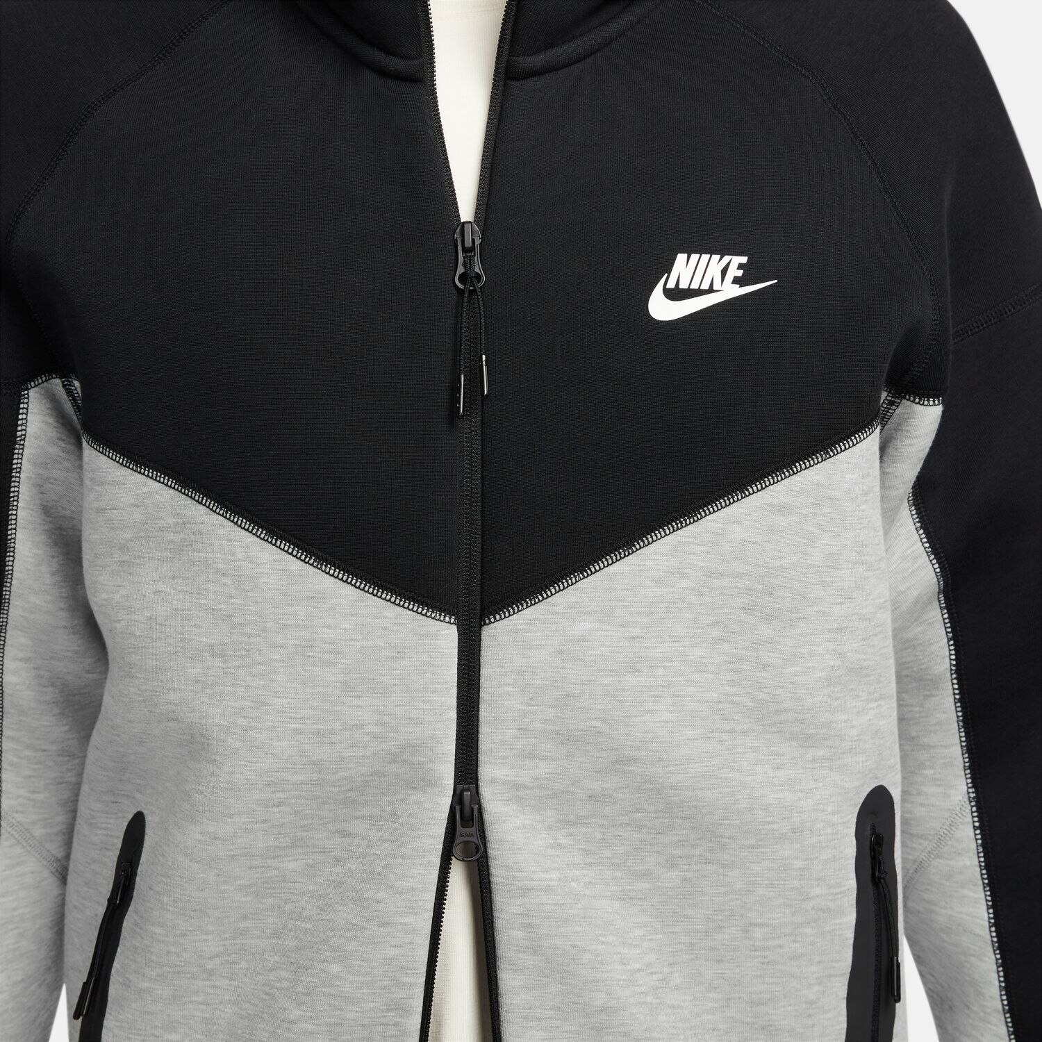 Hanorac sport, M Nike Tech Fleece Fz Windrunner Hoodie Dark Grey