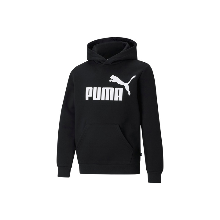 Puma, Hanorac cu imprimeu logo Essentials, Negru