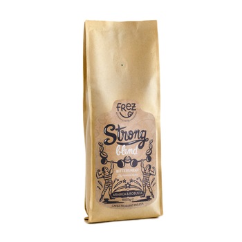 Cafea boabe, proaspat prajita, Strong Blend, Frez, 1000g Cafea boabe, proaspat prajita, Strong Blend, Frez, 1000g