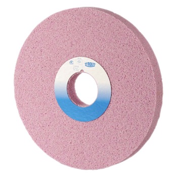 Piatra polizor, forma rotunjita grosime 3,0 mm pentru ascutire lant de drujba, diametru 150m, granulatie 80M Piatra polizor, forma rotunjita grosime 3,0 mm pentru ascutire lant de drujba, diametru 150m, granulatie 80M