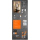 Veioza LED inteligenta Ledvance Decor Twist, Wi-Fi, intrerupator, 12W, 550 lm, dimabila, temperatura lumina reglabila, IP20,cablu alimentare 1.8m, 39.2 cm, Alb, clasa energetica F