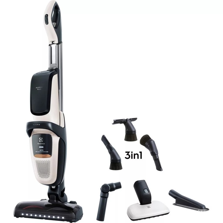 Electrolux Akkumulátoros porszívó PF91ALRP Pure F9, Fehér, Vezeték nélküli