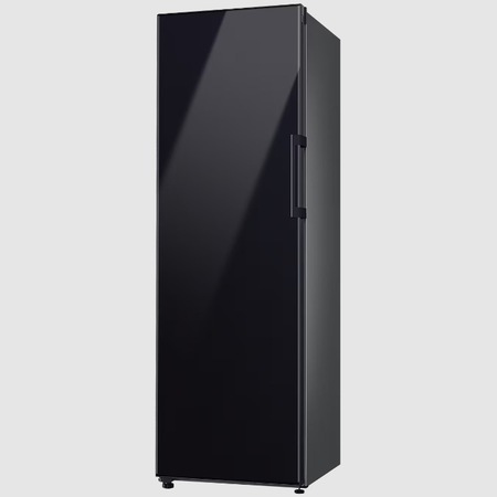 Congelator Samsung Bespoke RZ32C76CE22/EF, 4 sertare / 3 rafturi, 323 l, No Frost, Metal Cooling, Conversie Smart, Digital Inverter, WiFi Smart Things, Smart Control, Clasa E, 185 cm, Sticla neagra