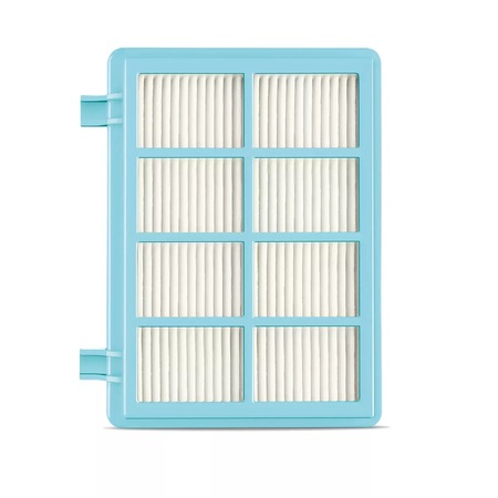 vhbw 3x filtro compatibile con Philips PowerPro Compact FC9328/09, FC9328/69 aspirapolvere - filtro HEPA, filtro salva-motore, filtro di spugna