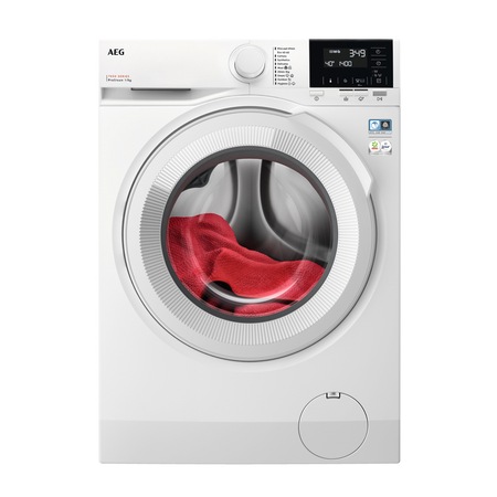 Masina de spalat rufe frontala AEG LFR71742BE, 7 kg, Steam Refresh, Clatire suplimentara, Aqua control, 1400rpm, Clasa A, Alba