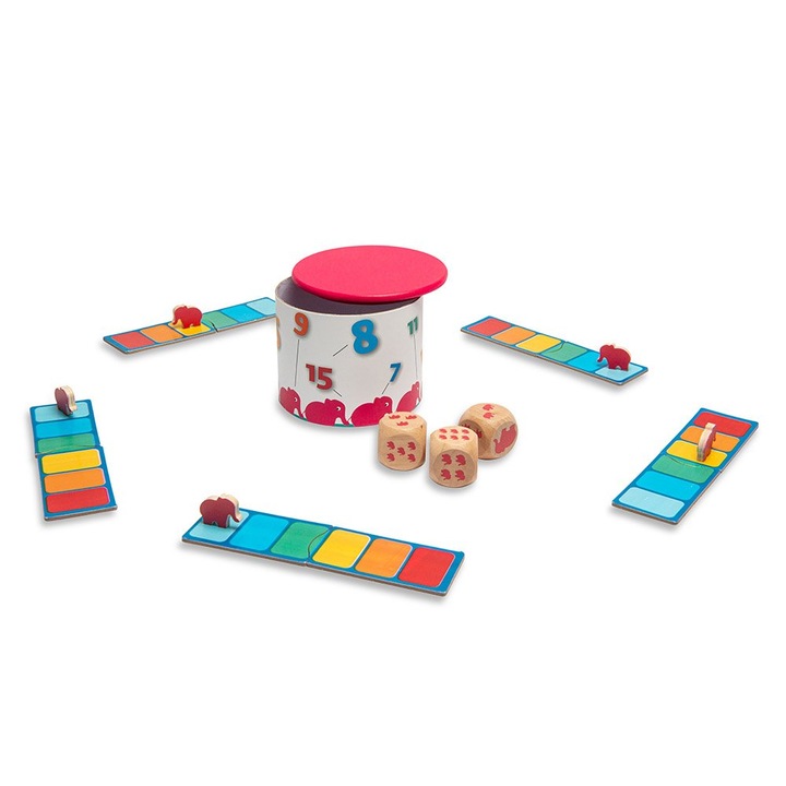 Társasjáték kockákkal, Elephants Bluf, BS Toys