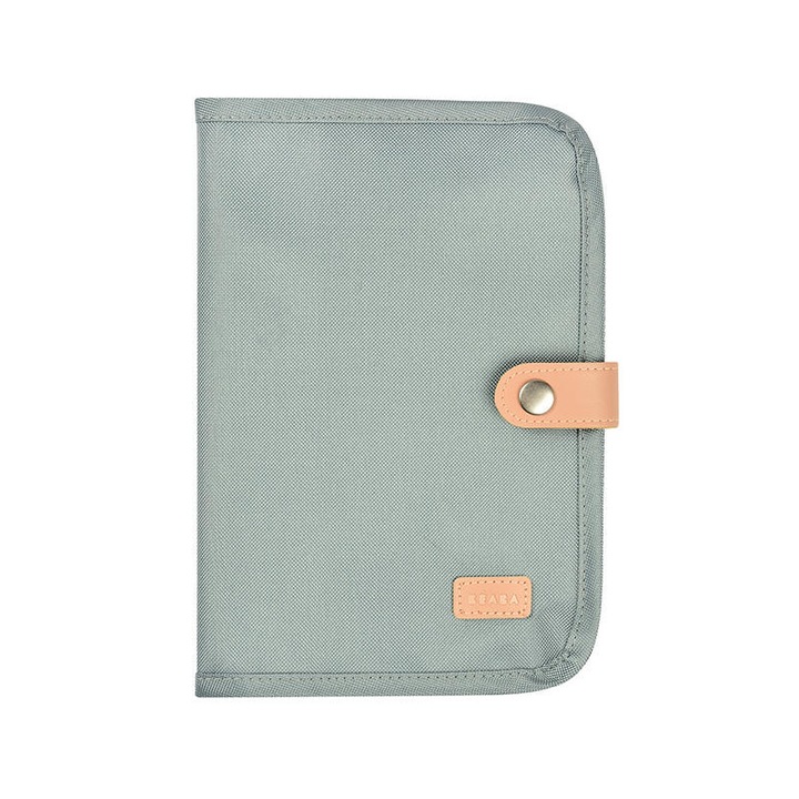Oltási kártya mappa 17,5x25 cm Baby Sage Green
