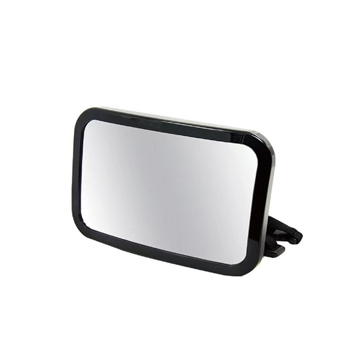 Oglinda retrovizoare pentru bebelusi, AEWOYAD, acril, 24.5 x 17.5 cm, Negru