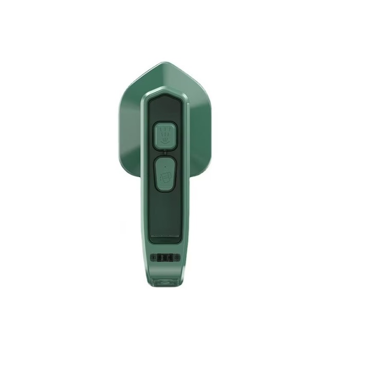 Mini fier de calcat Stuffix®, cu aburi, portabil, usor de manevrat, verde