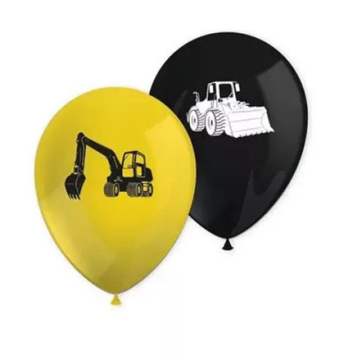 Építkezés Grabber léggömb, lufi 8 db-os