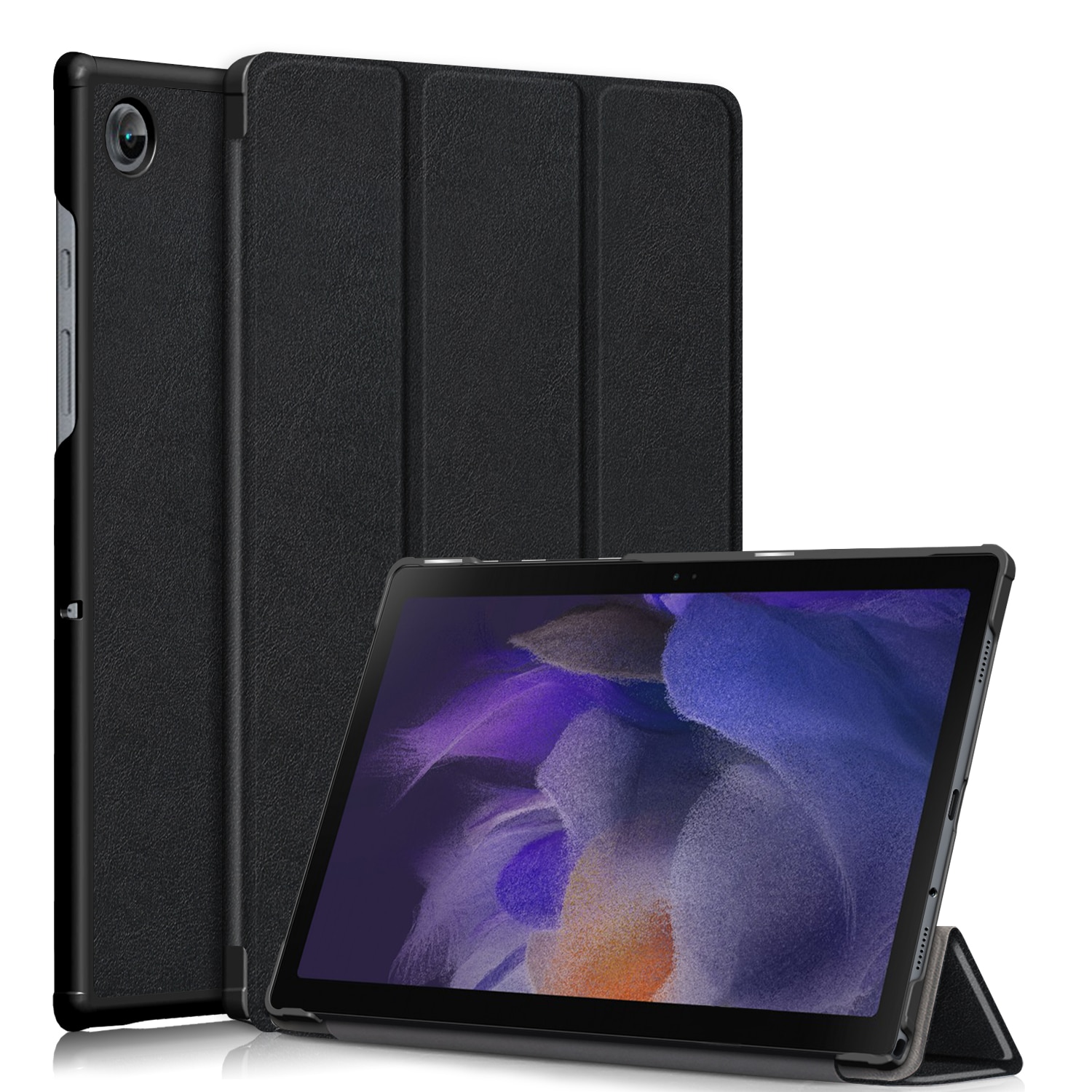 Husa protectie tableta, HUEIROY, Compatibil cu Samsung Galaxy Tab A8, Negru