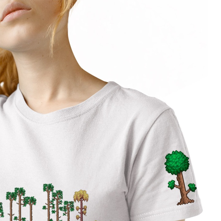 Gyerek Póló Lányok Terraria Game Trees Merch