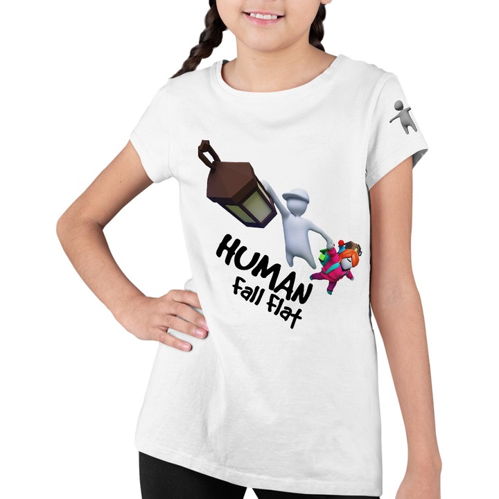 Gyerek Póló Lányok Human Fall Flat Heroes Falling