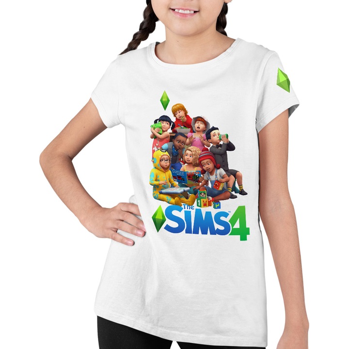 Gyerek Póló Lányok The Sims Family Toddlers
