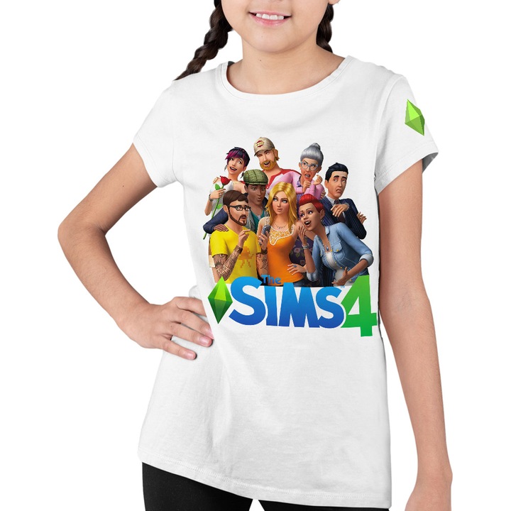 Gyerek Póló Lányok The Sims Family
