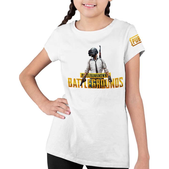 Gyerek Póló Lányok PUBG Hero Guns