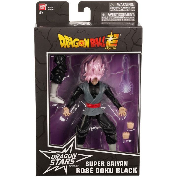Figura Bandai Dragon Ball - Dragon Stars, Goku Black Rose, 16,5 cm