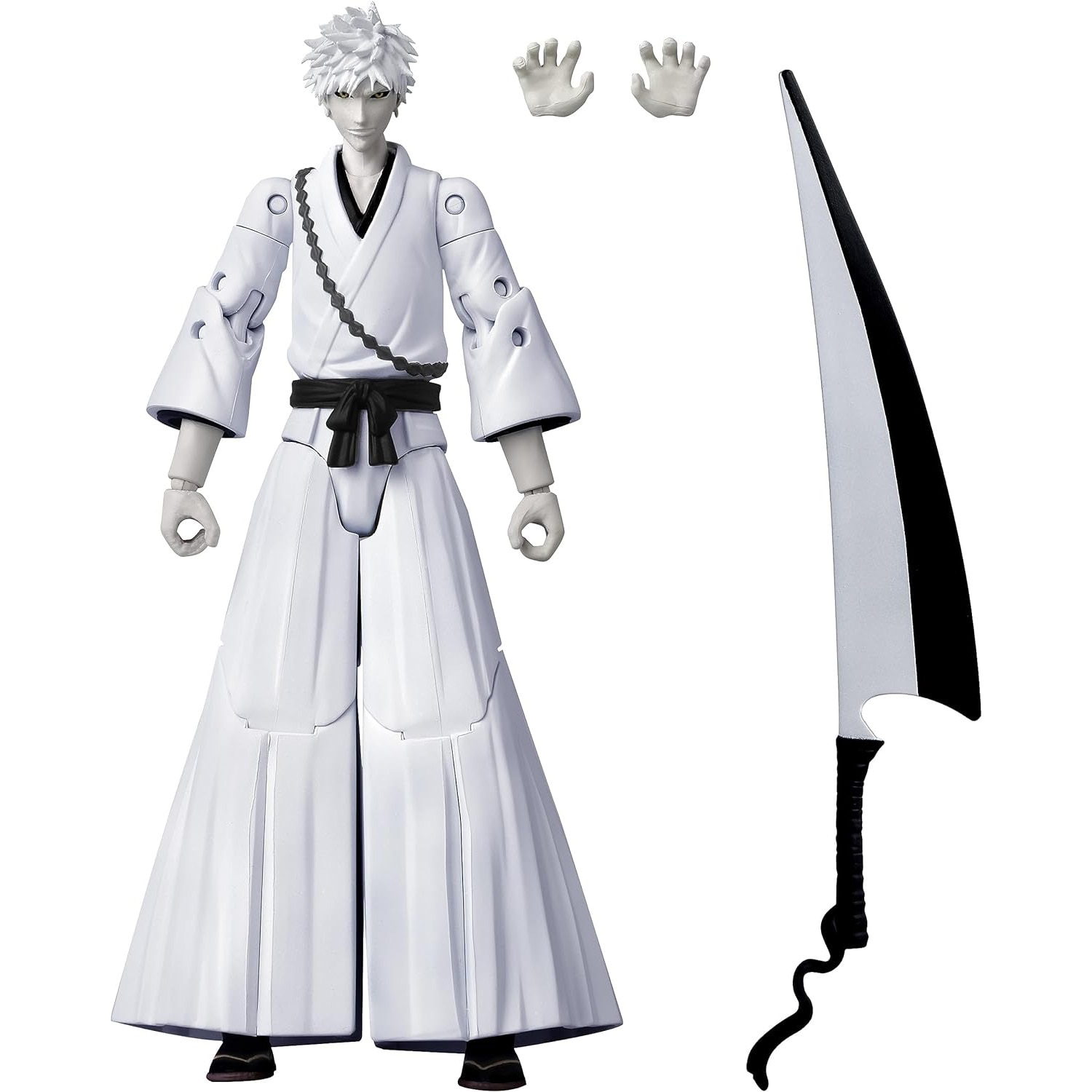 Figurina Bandai Bleach - Anime Heroes, White Kurosaki Ichigo, 16.5